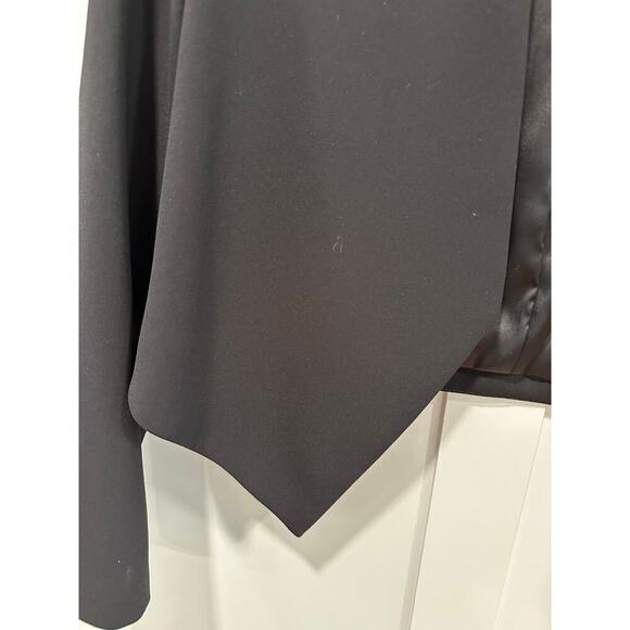 Alice + Olivia Cropped Tuxedo Style Blazer Size 8 - Picture 4 of 5